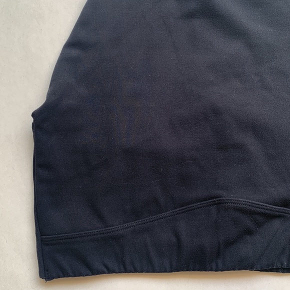 Alphalete Black Racerback Sports Bra High Neck Crop Top Size Small - Picture 4 of 9